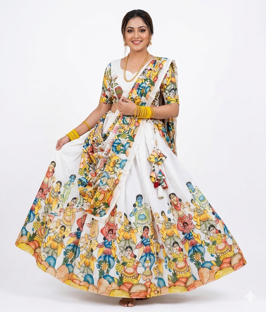 GOPI DRESS white