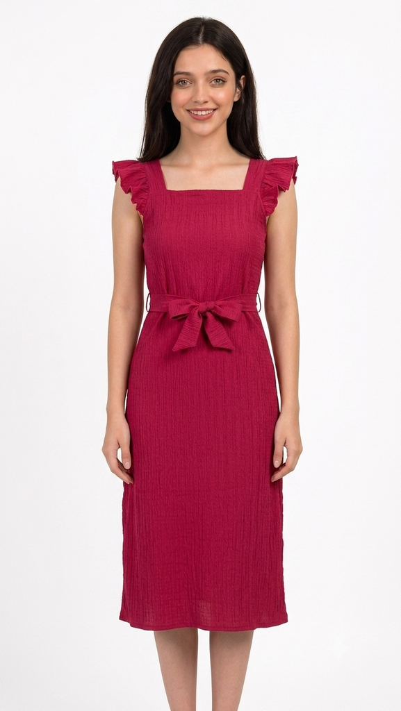 Pink Korean dress